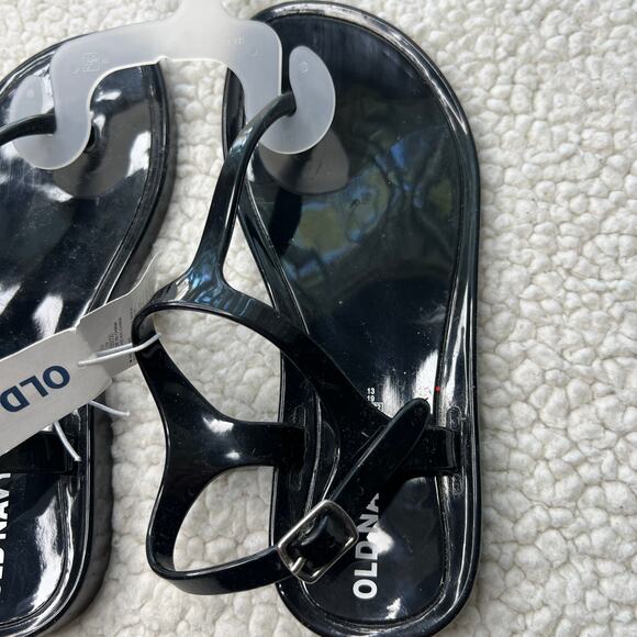 Old Navy Black Thong Sandals Girls 13 - Picture 2 of 5